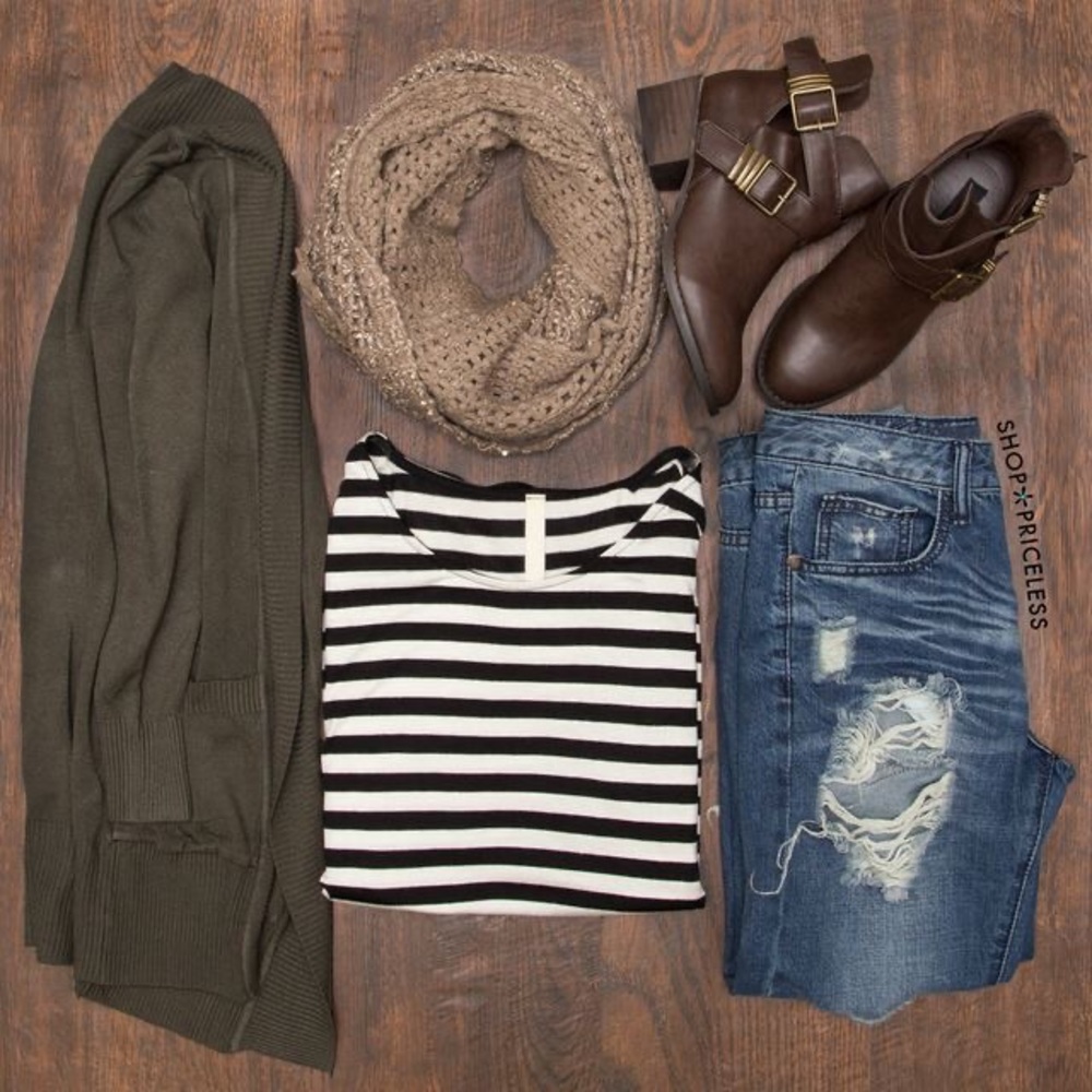 Olive Cardigan